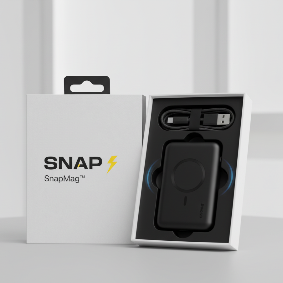 SnapMag  – Powerbank MagSafe UltraSlim 5000mAh
